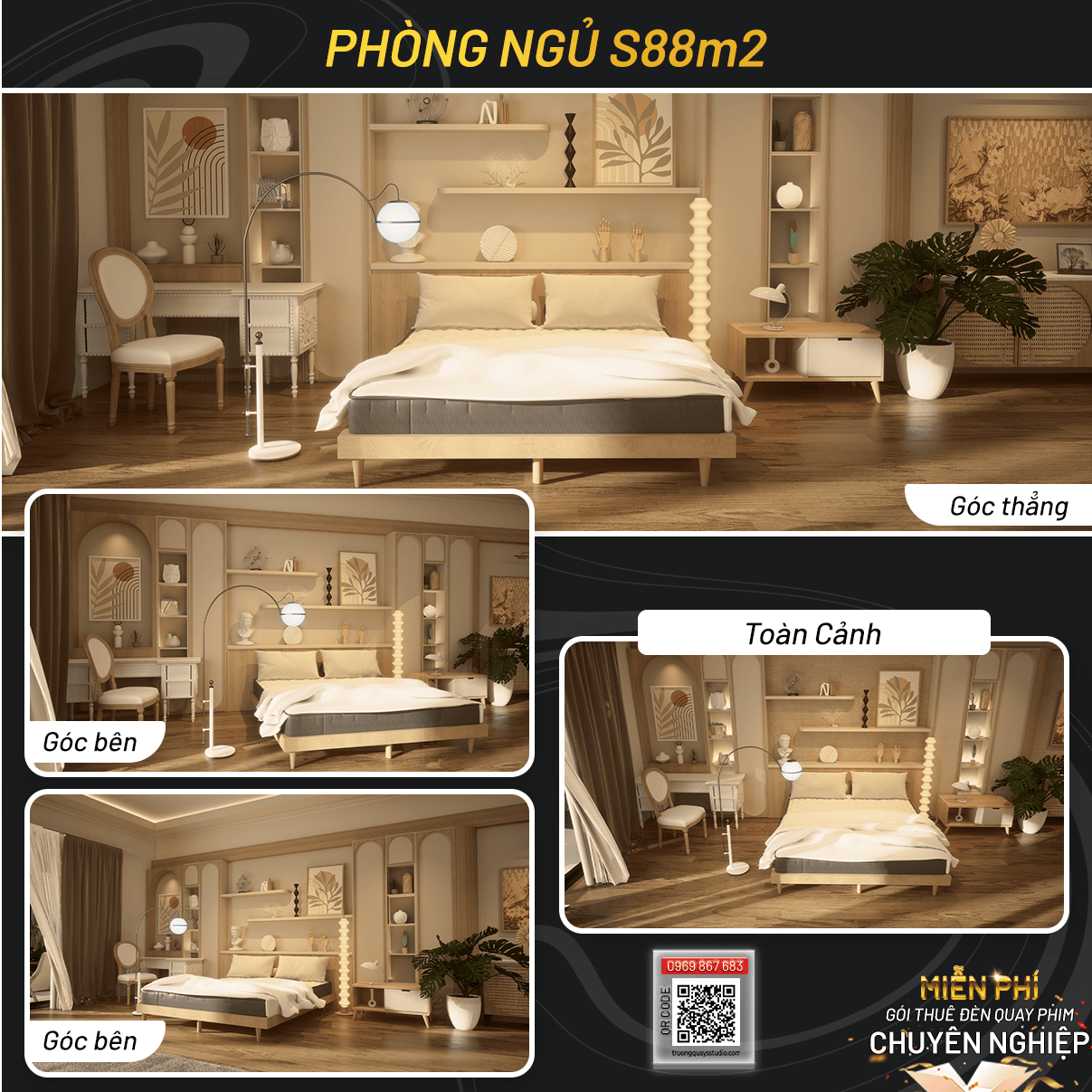 Phòng Ngủ S88m2@0.48x