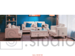Sofa bộ da trắng (2000 - 1)